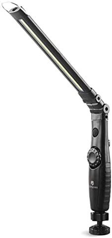 Dr. Prepare LED Work Light, 700 Lumens Foldable Rechargeable Work Light, 3200mAh Cordless Portable Magnetic COB LED Inspection Light for Car Repair