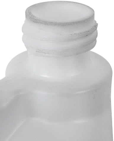 JEGS Square 5-Gallon Utility Jug |2-Handle | White |Made In USA | Square 5-Gallon Jug for prevent spills and evaporation integrated vent to allow