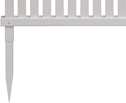 Enclo Wilmington Privacy Screen 2pk, White Vinyl DIY No Dig Kit | 45.5inH x 36.5inW, 2 Panels, ZP19008