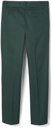 French Toast Boys' Adjustable Waist Relaxed Fit Twill Pant | school uniform pants, no need to iron, double knees for durability, typically fit boys ages 2-14