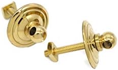 2 Eyelet Post with Back Plates for Furniture Pulls Antique Pulls Bails Victorian Post for Pulls Antique Eyelet for Bail Handles - Drawer Pull Post