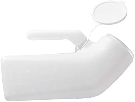 Carex Portable Urinal For Men - Male Urinal and Travel John - Plastic Urinal