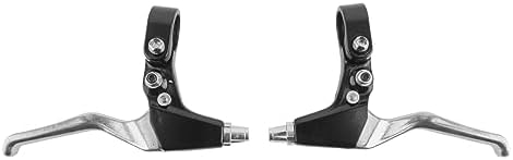 Sunlite Locking Brake Levers, 22.2mm Clamp, Black/Silver