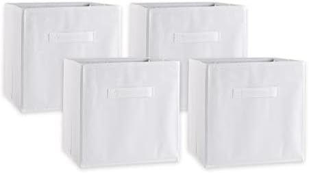 DII Collapsible Storage Organizer Bin, Large, 13" Cube, Pink, 2 Count