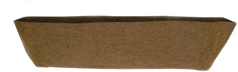 Molded Coco Fiber Liner - 72 Inch Window Hayrack Planter -Comes as a Pair of 36 Inch