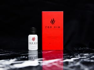 Pheromone Infused Cologne for Men - For Him 1 oz Spray by RawChemistry | Long Lasting Perfume for Men, Mens Body Spray, Premium Cologne Oil Notes, Fine Fragrances for Men, All Day Daily Use, 1 Oz
