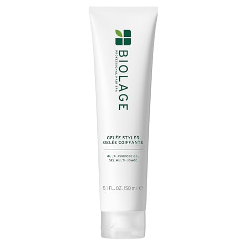 Biolage Styling Gelée – Medium Hold | Styling Gel for Slick Backs and Heatless Curls, Firm Hold, Adds Shine & Controls Frizz, Vegan & Cruelty-Free