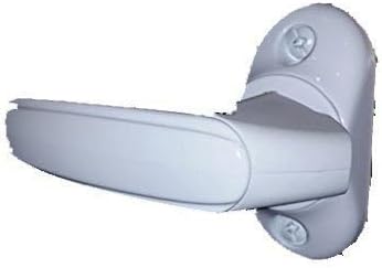 Inside Handle Storm Door Latch White Turn Handle Only
