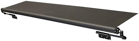 Solera 5000 Series Black Slide Topper RV Slide-Out Awning 7' (6'7" Fabric) 13.5 oz Vinyl Leak-Proof, 48" Extension, Roof, Sidewall Protection