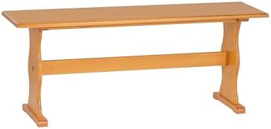 Linon Chelsea Kitchen Nook Table,Brown