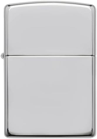 Zippo Armor Sterling Silver Windproof Lighter, High Polished Finish #26