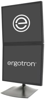 Ergotron – DS100 Quad Monitor Stand for Desk, Four Monitor VESA Mount – for 4 Monitors Up to 24 Inches, 0 to 31 lbs Each