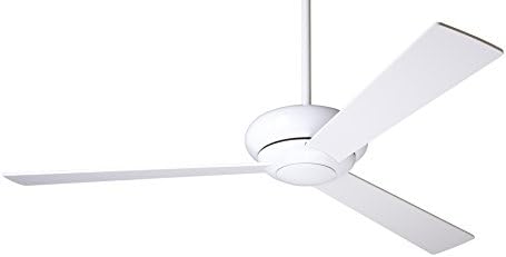 Modern Fan Company Altus 52" Gloss White Ceiling Fan w/Wall Control (ALT-GW-52-WH-NL-001)
