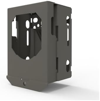 TACTACAM Reveal Security Box, Steel Trail Camera Lock Box | Rust-resistant coating, deters theft & animal damage, padlock compatible, fits X, X2.0