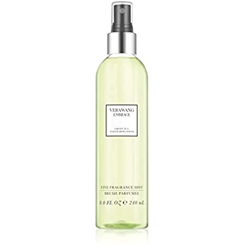 Vera Wang Embrace Body Mist Spray for Women, Green Tea & Pear Blossom, 8 Fluid Oz |
