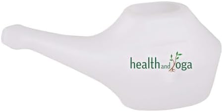 Economy, Light-Weight Neti Pot - Handy, Compact and Travel Friendly (1 Piece (White))