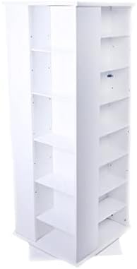 Venture Horizon Revolving Media Tower 900 Black with Oak Trim