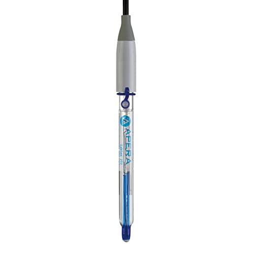 Apera Instruments, LLC-AI3121 Apera Instruments, LLC LabSen 213 Glass-Body pH Electrode for General Water Solutions, with Built-in Temperature Sensor