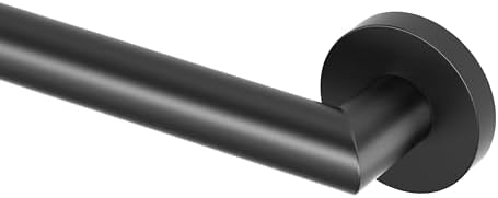 Gatco 970 Glam Shower Grab Bar, 12 Inch, ADA Compliant Stainless Steel, Satin Nickel, Wall Mounted Bathroom Handrail