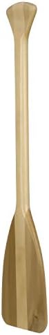 Attwood Wooden Canoe Paddle, Ergonomic Grip, Premium Wood Construction, Protective Finish