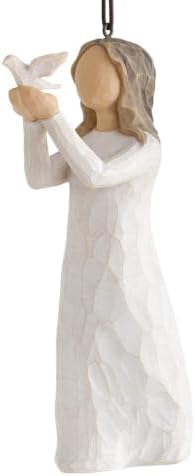 Willow Tree Abundance Hanging Ornament, Sculpted Hand-Painted Figure | Cast from a Susan Lordi Original Carving, Meaningful Gift for Any Occasion, Ready to Hang, Collectible Resin Keepsake