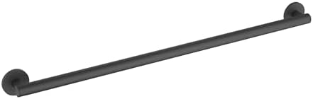 36 Inch Stainless Steel Bathroom Safety Grab Bar | Straight Shaped Grab Bar for Bathtubs and Showers, Shower Safety Grab Bars for Seniors, Wall Mounted Anti-Slip Support (Brushed Nickel, KGB1136)