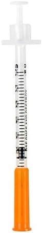 Brandzig U-100 Pet Insulin Syringes 29G 3/10cc, 1/2" 100-Pack