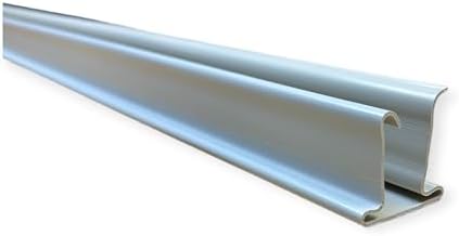 Mobile Home Vinyl Skirting Grey Upper & Lower Underpinning Track Trim Kit (58 Feet)