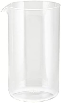 BonJour 8-Cup French Press 53315 Replacement Glass Carafe, Universal Design | Universal Fit for Most 8-Cup French Press Frames, Durable Glass, Easy Replacement Part