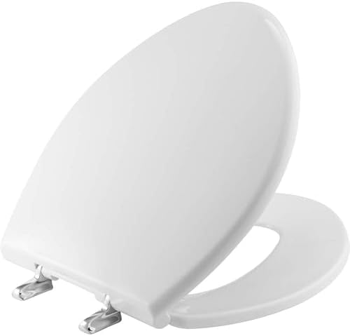 BEMIS 1000CPT Paramont Heavy Duty OVERSIZED Closed Front Toilet Seat with 1, 000 lb Weight limit will Never Loosen & Reduce Call-backs