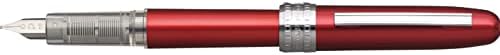 Platinum Fountain Pen, Plaisir Fine Nib, Red (PGB-1000-#70-F)