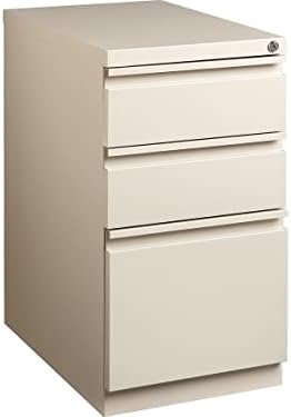 Staples 3-Drawer Vertical File Cabinet, Letter Size Documents, Lockable, 19.88" D x 15" W x 27.75" H, Black