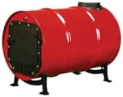 US Stove BSK1000 Barrel Camp Stove Kit, Medium, Black