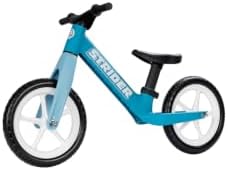 Strider 12 Comp, No Pedal Balance Bike for Kids Ages 1–3 Years | No-Pedal Composite Bike, Adjustable Seat, Lightweight Frame, Easy Assembly, Durable All-Weather Plastic, Never Flat Tires