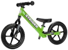 Strider 12 Sport Bike, Pink - No Pedal Balance Bicycle for Kids 1 to 4 Years - Includes Safety Pad, Padded Seat, Mini Grips, Flat-Free Tires -Easy Assembly, Tool-Free Adjustments | No-Pedal Balance Bike for Toddlers, Safety Pad, Adjustable Seat and Handl…