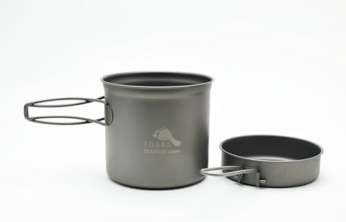 TOAKS Titanium 1100ml Pot with Pan