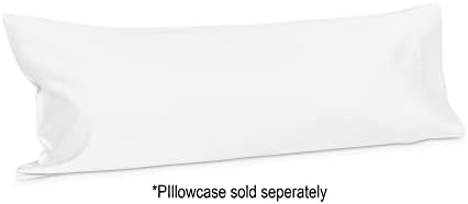 MyPillow Round, Neck and Cervical, Bolster Pillow, Made in USA, 6"x18", White