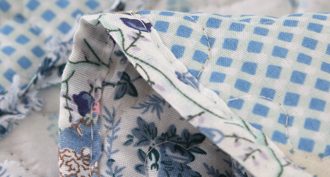 Patchwork Quilted Throw Blanket