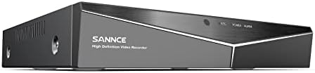 SANNCE 16CH 1080P DVR Recorder with Email Alert and Motion Detect Function, 1080P HDMI Ouput, NO HDD and Camera Included
