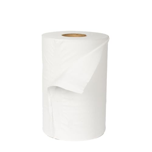 Karat JS-RTW350 Junior Paper Towel Roll, White (Pack of 12)
