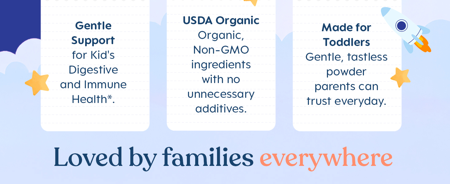 lovebug Toddler Probiotic Loved by families everywhere