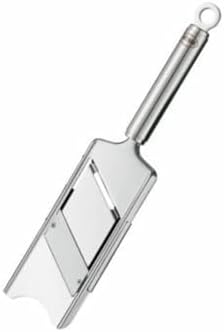 Rosle Stainless Steel Gourmet Slicer Hand-Held Mandoline, 11.1-inch