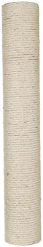TRIXIE Replacement Sisal Post for Cat Scratching Posts, Backup Scratcher for Indoor Cat Furniture, Trees and Towers, 3.5 in x 23.6 in (9 x 60 cm)