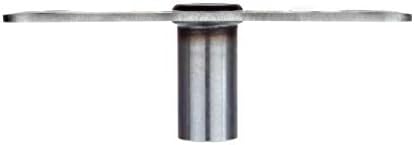 Swivl-Eze attwood SP-67739 Swivl-Eze Lock'N-Pin Stainless Steel 7-Inch x 7-Inch Non Threaded Boat Seat Pedestal Base | Non-threaded for 3/4 in pin socket, needs 2-3/4 in mounting hole, satin finish, exceeds ABYC standards, Type B rating