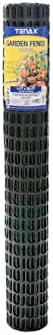 TENAX Garden Fence - Green, Durable, Lightweight - 3' x 25' - Plastic