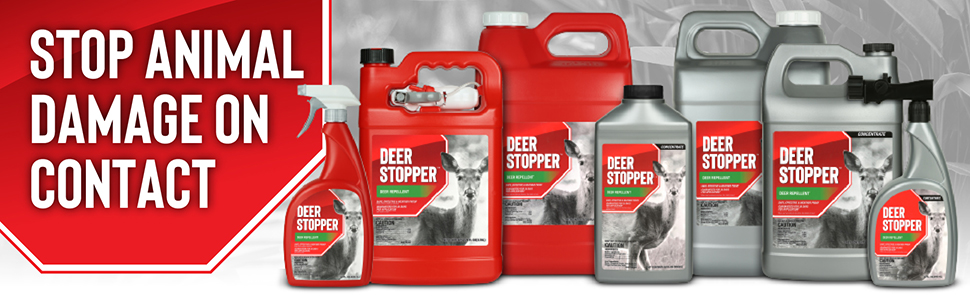 Deer Stopper Stops Animal Damage on Contact