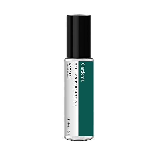 DEMETER Gardenia Roll On Perfume Oil, 0.33 Oz, Long-Lasting