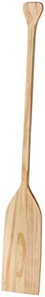 Seachoice Wood Paddle, New Zealand Construction, Wide Top Hand Grip, Clear Finish, Various Sizes