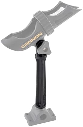 Cannon Three-Position Adjustable Rod Holder Extension Posts – 2-Pack, 6", Boat Accessory