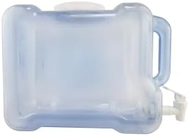 New Wave Enviro Products BPA Free Bottle, 2 Gallon Refrigerator with BPA Free Spigot and Integrated Handle, Refrigerator Dispenser Bottle, light blue